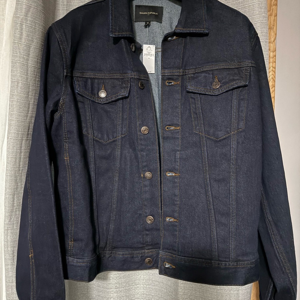 Banana Republic Dark Indigo Denim Jacket